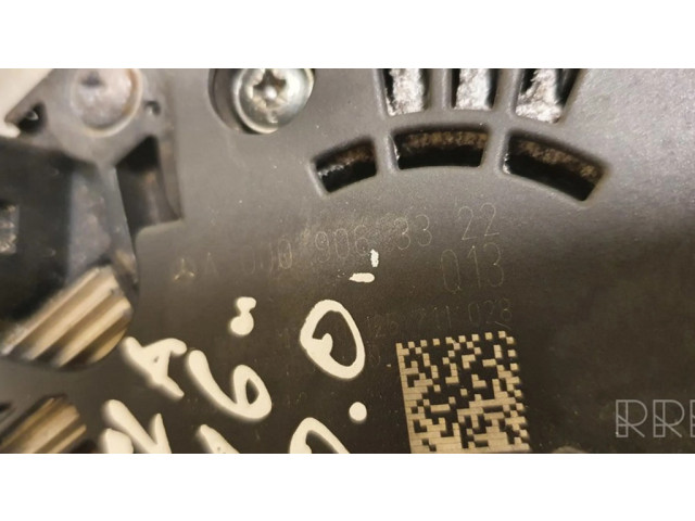 Генератор A0009063322 Mercedes-Benz CLA C117 X117 W117 2.0