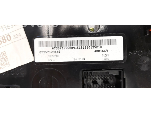 Блок управления климат-контролем 07357129580   Fiat 500X