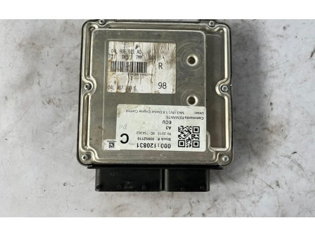 Блок управления двигателя 04L907309E, 04L907309E Skoda Octavia Mk3 (5E)