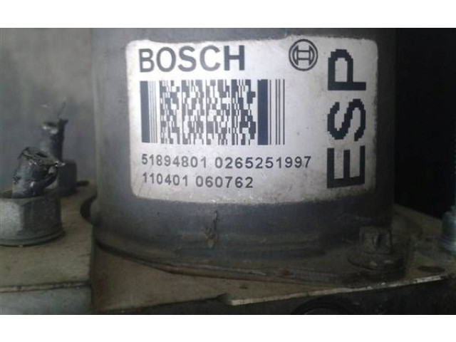 Jednotka ABS 51894801, 0265251997 Fiat Punto Evo 2009