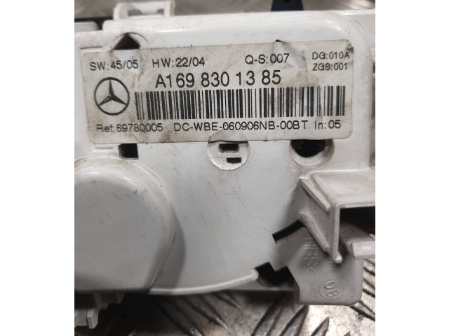 Блок управления климат-контролем A1698301385, 69780005   Mercedes-Benz A W169