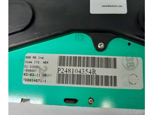 Панель приборов 248101844R Dacia Logan I