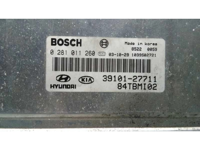 Řídící jednotka 3910127711, 44459 Hyundai Getz 2002