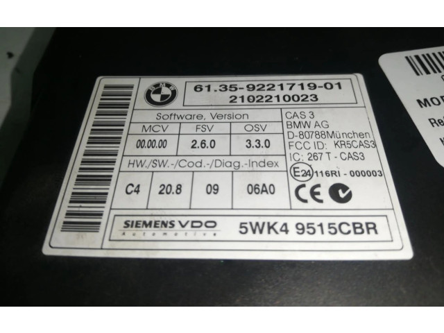 Řídící jednotka 5WK49515CBR Mini Cooper Countryman R60 2010