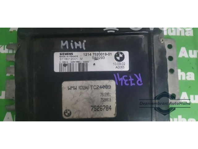 Блок управления двигателем Блок управления 1214752001901, 7526784.   Mini Cooper Hatch Hardtop