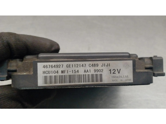 Блок управления двигателя 46764927, GE112147 Fiat Coupe