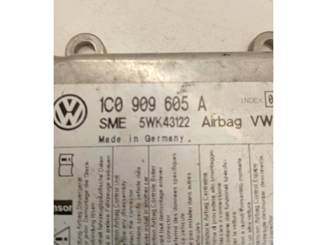 Блок подушек безопасности 1C0909605A, 5WK43122   Volkswagen Transporter - Caravelle T5