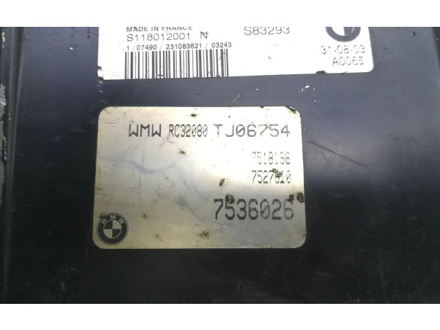 Řídící jednotka 7536026, 1214-7527610-01   Mini One - Cooper R50 - 53 2002