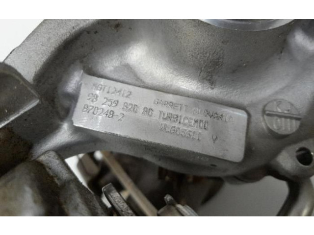 Turbodmychadlo Турбина O205085, 1654509180 Peugeot 208 HNK
