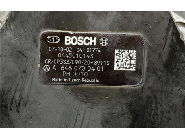 Vstřikovací čerpadlo A6460700401 Mercedes-Benz Vito Viano W639 646.980