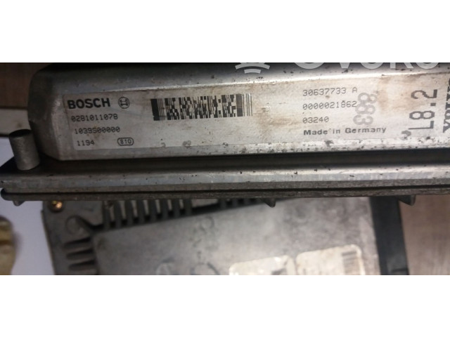 Řídící jednotka 30637733, 0281011078 Volvo S60 2002