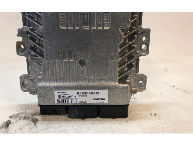 Блок управления двигателем Блок управления 36000608, 31355712 Volvo V70