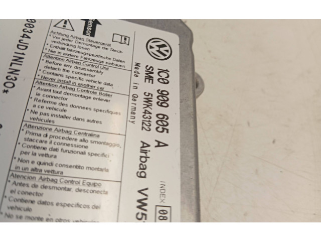 Блок подушек безопасности 1C0909605A, 5WK43122 Volkswagen Transporter - Caravelle T5