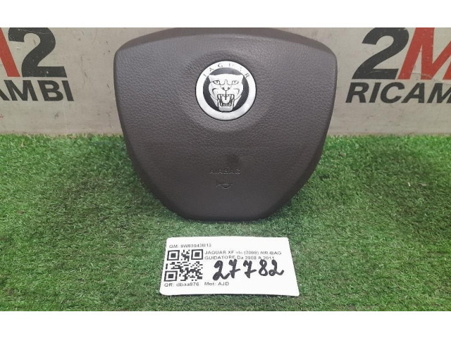 Подушка безопасности водителя 9W83043B13, 9W83043B13   Jaguar XF X250
