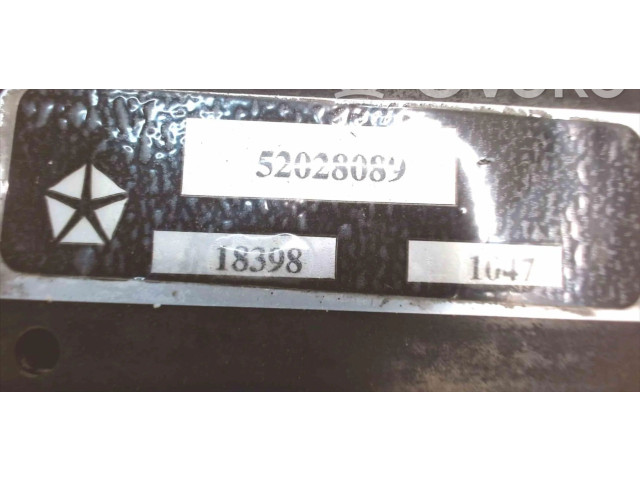 Интеркулер  52028089   Jeep Cherokee XJ 