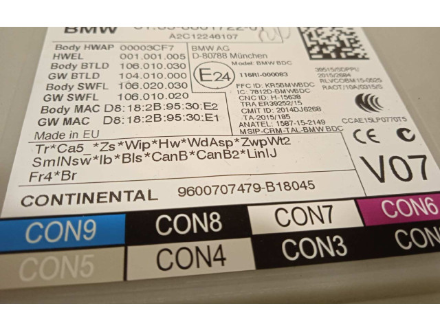 Модуль управления BSM 61358801722 BMW X3 G01