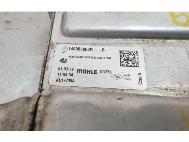 Интеркулер  144967867R, KL177004   Dacia Duster II 