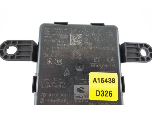 Блок управления 5WA959436H, 5WA959436 Skoda Octavia Mk4