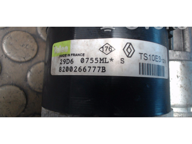 Турбина Стартер Renault Scenic II - Grand scenic II 8200266777, 8200182178