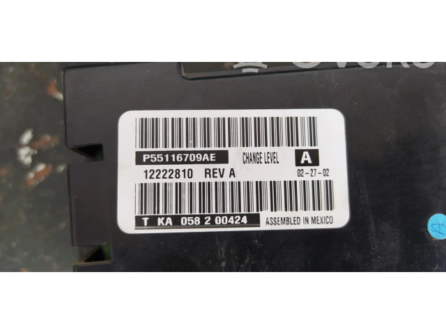 Блок управления климат-контролем P55116709AE, MANDOCLIMATIZADOR Jeep Grand Cherokee (WJ)