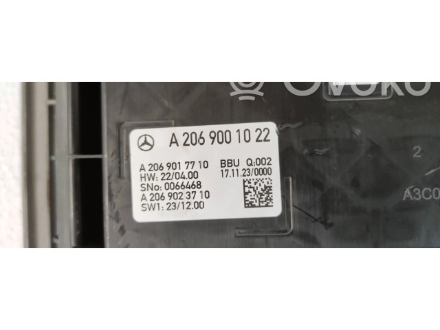 Přístrojová deska Mercedes-Benz C W206 2021 A2069001022, A2069017710