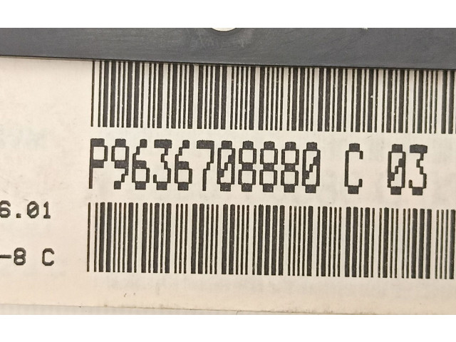 Спидометр (приборный щиток) 9636708880 Peugeot 307 2001
