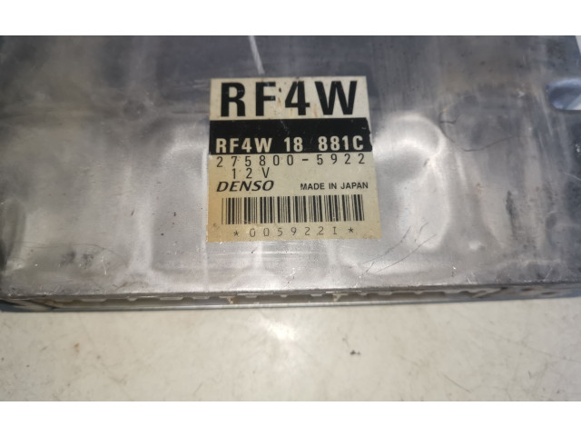 Блок управления двигателя 2758005922, RF4W18881C Mazda Premacy