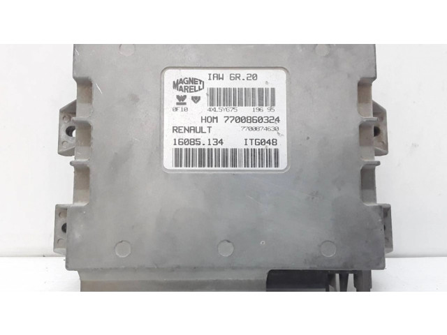 Блок управления двигателя 7700860324, 7700874630   Renault Twingo I
