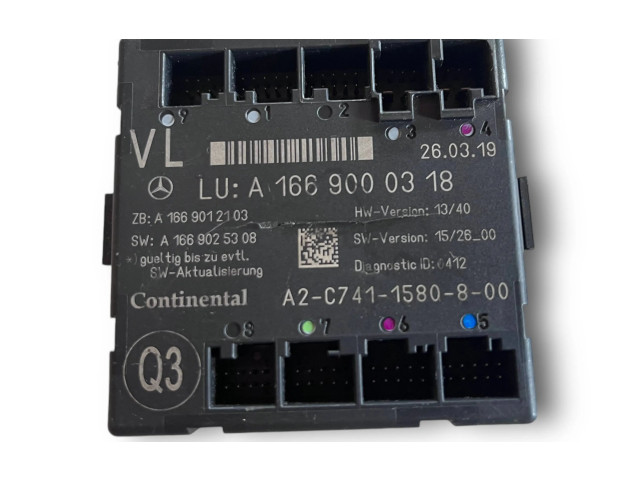 Блок комфорта A1669000318   Mercedes-Benz GLA W156   