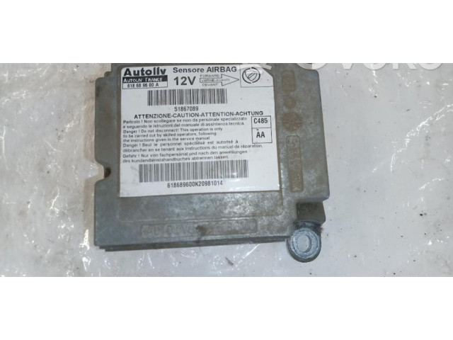 Блок подушек безопасности 51867089, 199A2000 Lancia Ypsilon