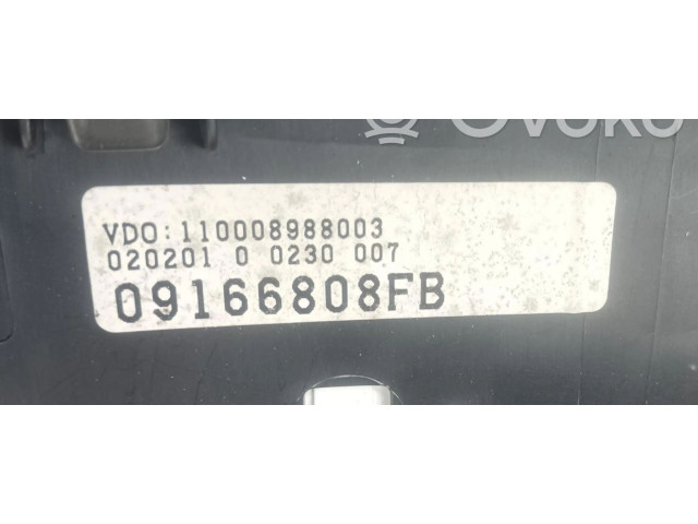 Панель приборов 09166808FB Opel Combo C