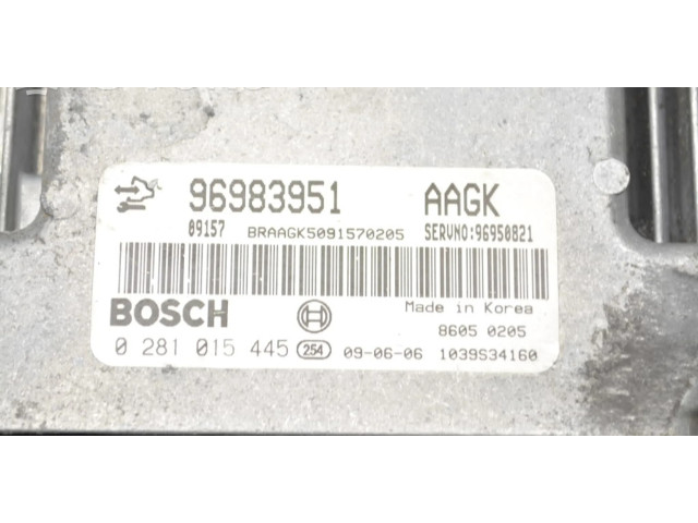 Řídící jednotka 96983951 Chevrolet Cruze 2009