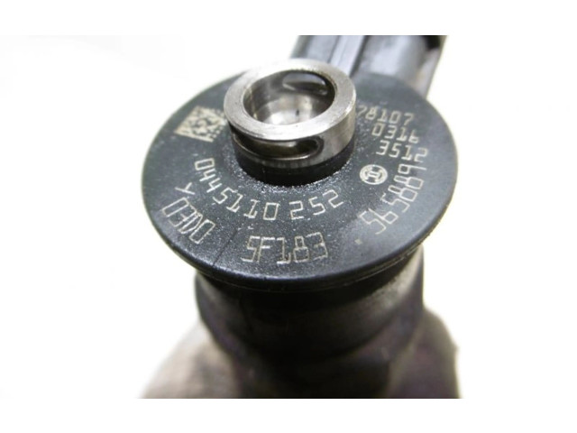 Vstřikovač 0445110252, 0445110252 Peugeot 206 CC 8HX