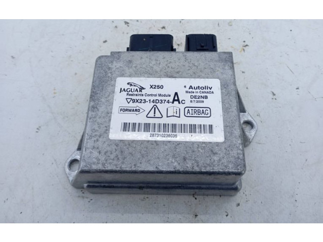 Блок подушек безопасности 9X23-14D374-AC Jaguar XF X250