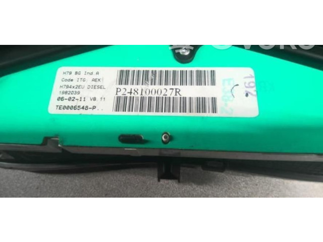 Панель приборов 248104678R Dacia Duster