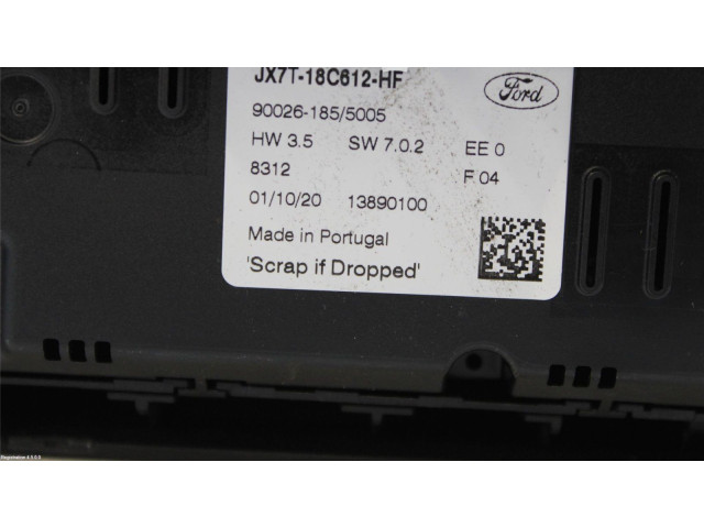 Блок управления климат-контролем 2470629, JX7T18C612HF   Ford Focus