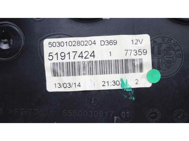 Přístrojová deska Fiat Punto (199) 2012 51917424