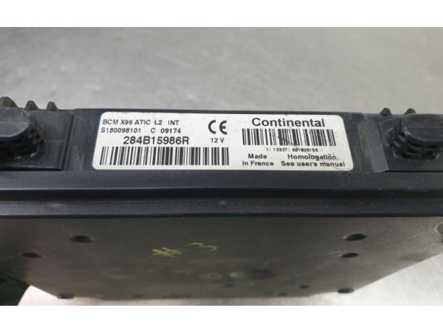 Блок комфорта 284B15986R, S180098101   Renault Scenic III -  Grand scenic III   