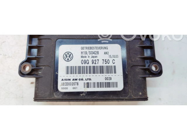 Блок управления коробкой передач 09G927750C Audi A3 S3 8P