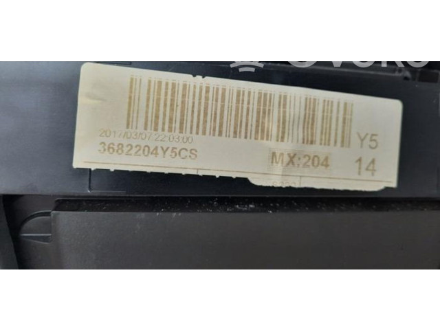 Блок управления климат-контролем 3682204Y5 Volvo V40