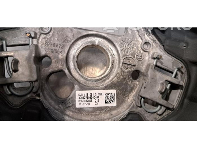 Руль Skoda Fabia Mk3 (NJ) 2015 - 2021 года 6V0419091G