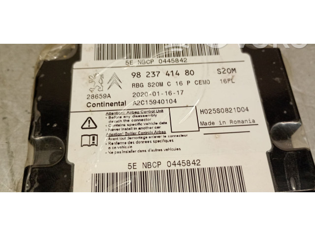 Блок подушек безопасности 9823741480, 9823741480 Peugeot 2008 II