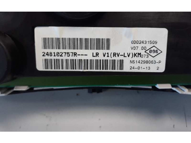 Панель приборов 248102757R Dacia Sandero II