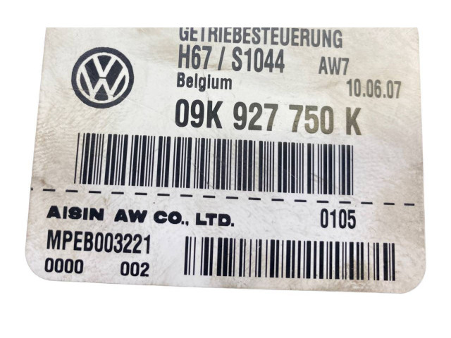 Блок управления коробкой передач 09K927750K, MPEB003221   Volkswagen Transporter - Caravelle T5
