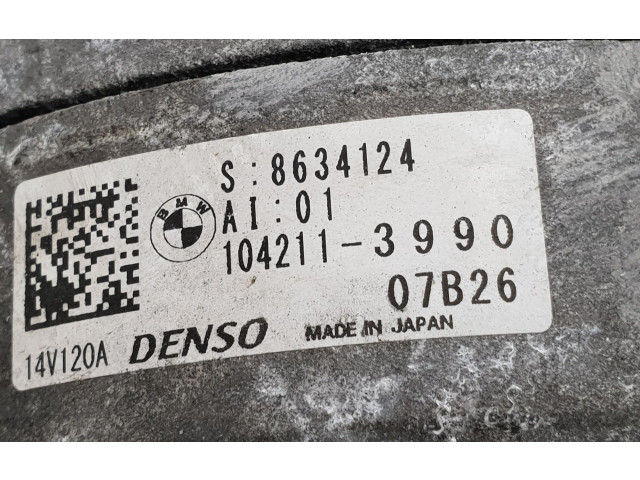 Генератор 8634124, 12318634124   Mini One - Cooper F56 F55      