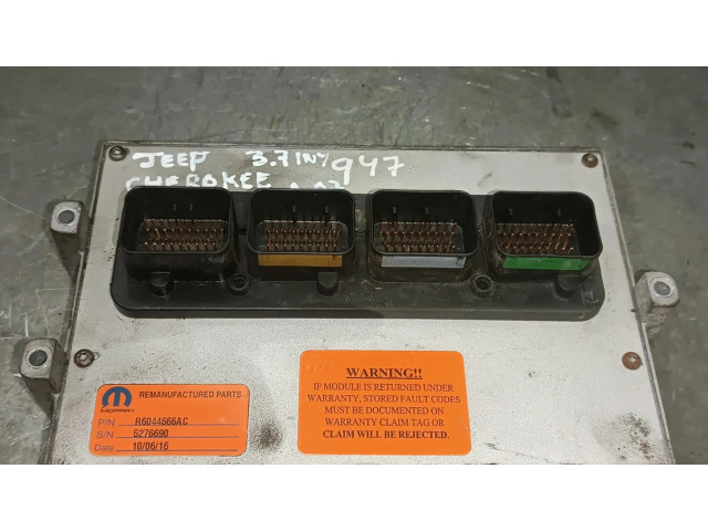 Блок управления двигателя R6044666AC, MODULOELECTRONICO   Jeep Cherokee III KJ