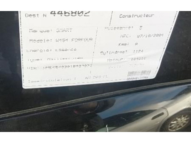 Pojistková skříňka 1351510101 Smart ForFour 2004