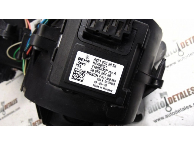 Вентилятор печки    A1648300008, A2218703858   Mercedes-Benz GL X164