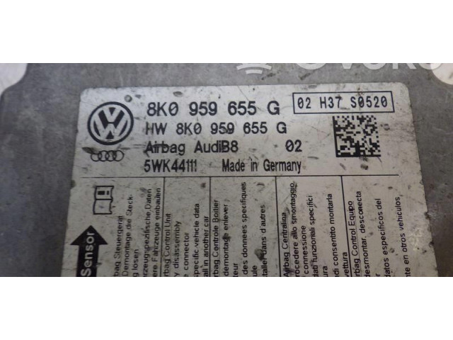 Блок подушек безопасности 8K0959655G   Audi A4 Allroad B8