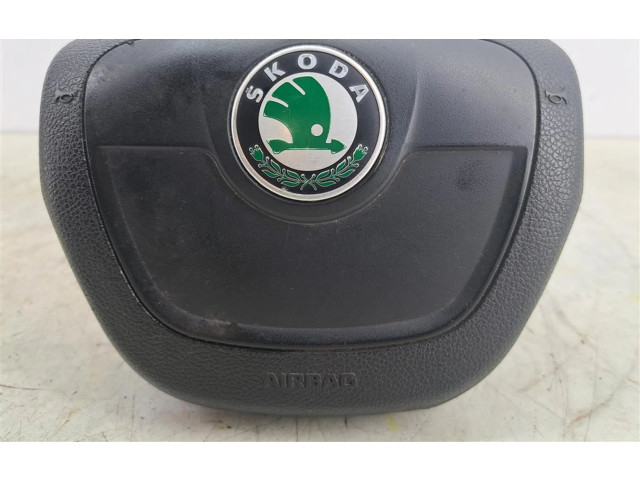 Подушка безопасности водителя 5J0880201H Skoda Fabia Mk2 (5J)